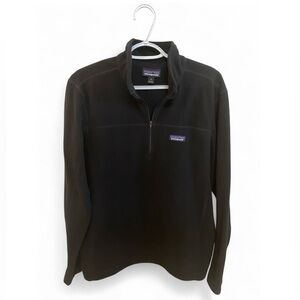 Patagonia Black Lightweight Men’s Jacket 1/2 Zip Sweater Classic All Seasons, M